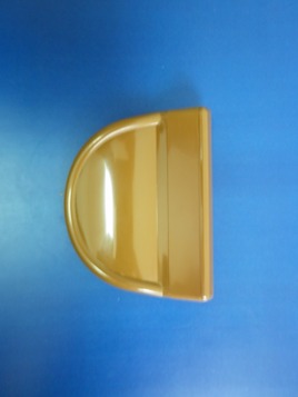 PVC madélko hnědé RAL 8003