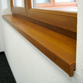 Vnitřní PVC parapety