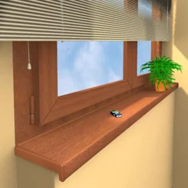 Vnitřní PVC parapety