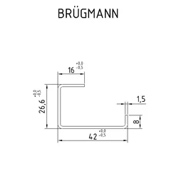 Výztuž pro profil Brugmann