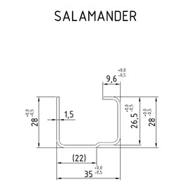 Výztuž pro profil Salamander